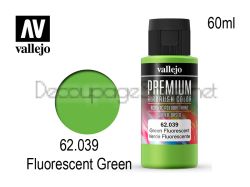 Боя за аерограф Premium 60 мл - fluo green - Acrylicos Vallejo