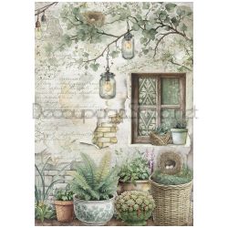 STAMPERIA HERBARIUM SILVAE ДЕКУПАЖНА ОРИЗОВА ХАРТИЯ А4 - DFSA41077