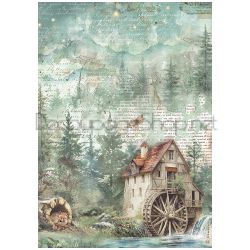 STAMPERIA HERBARIUM SILVAE ДЕКУПАЖНА ОРИЗОВА ХАРТИЯ А4 - DFSA41082