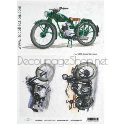 ITD COLLECTION ДЕКУПАЖНА ОРИЗОВА ХАРТИЯ А4 - R0430