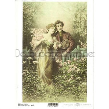 ITD COLLECTION ДЕКУПАЖНА ОРИЗОВА ХАРТИЯ А4 - R0693