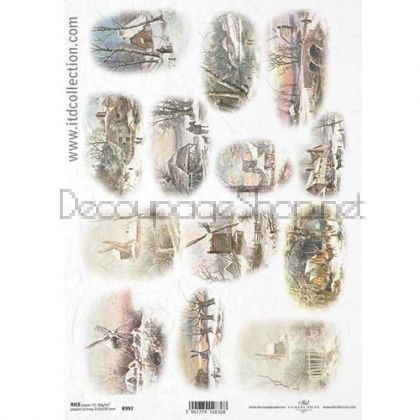 ITD COLLECTION ДЕКУПАЖНА ОРИЗОВА ХАРТИЯ А4 - R0997