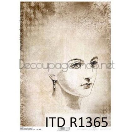 ITD COLLECTION ДЕКУПАЖНА ОРИЗОВА ХАРТИЯ А4 - R1365