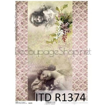 ITD COLLECTION ДЕКУПАЖНА ОРИЗОВА ХАРТИЯ А4 - R1374