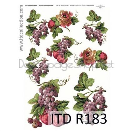 ITD COLLECTION ДЕКУПАЖНА ОРИЗОВА ХАРТИЯ А4 - R183