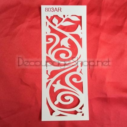 УНИВЕРСАЛЕН ШАБЛОН ЗА МНОГОКРАТНА УПОТРЕБА 9х22см - 803AR