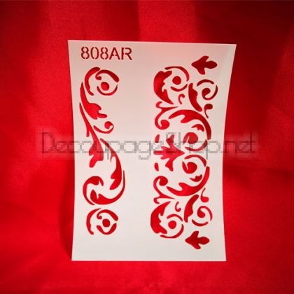 УНИВЕРСАЛЕН ШАБЛОН ЗА МНОГОКРАТНА УПОТРЕБА  14 х 20см - 808AR