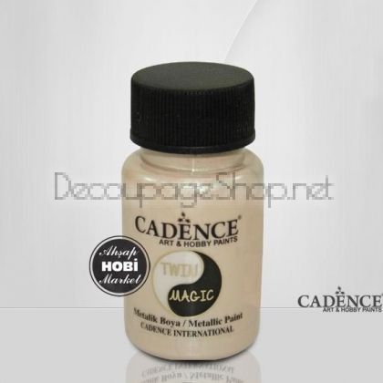 CADENCE ХАМЕЛЕОНОВА БОЯ TWIN MAGIC 50МЛ. - GREEN- PEACH TM-04