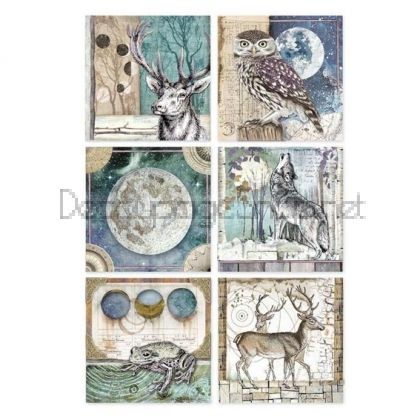 STAMPERIA ДЕКУПАЖНА ОРИЗОВА ХАРТИЯ А4 - DFSA4387