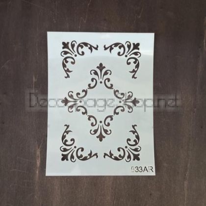 УНИВЕРСАЛЕН ШАБЛОН ЗА МНОГОКРАТНА УПОТРЕБА A5 - 833AR