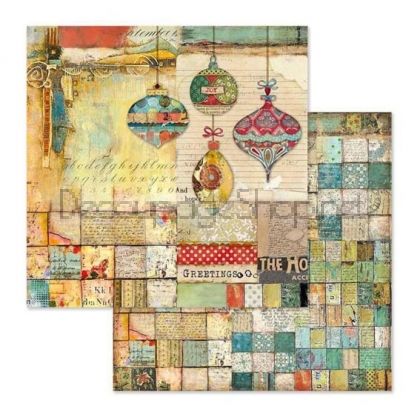 STAMPERIA ДИЗАЙНЕРСКИ КАРТОН  Alice cards 30,5 Х 30,5 СМ - SBB635