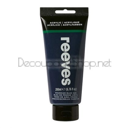 REEVES АКРИЛНА БОЯ 200 МЛ - PRUSSIAN BLUE HUE 8381380