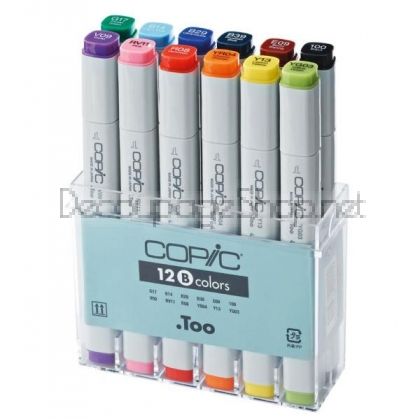 COPIC MARKER КОМПЛЕКТ - BASIC SET 12 ЦВ.