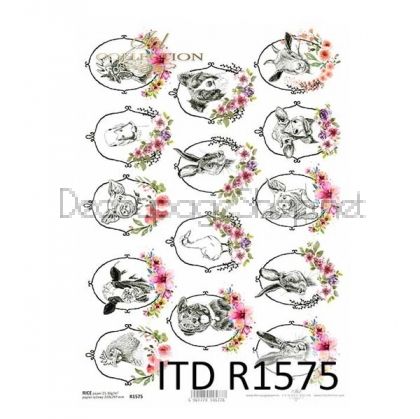 ITD COLLECTION ДЕКУПАЖНА ОРИЗОВА ХАРТИЯ А4 - R1575