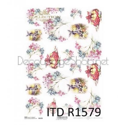 ITD COLLECTION ДЕКУПАЖНА ОРИЗОВА ХАРТИЯ А4 - R1579