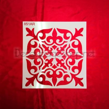 УНИВЕРСАЛЕН ШАБЛОН ЗА МНОГОКРАТНА УПОТРЕБА 21 х 22см - 851AR