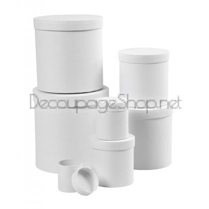 CREATIV КРЪГЛА КАРТОНЕНА КУТИЯ ЗА ДЕКОРАЦИЯ 12,7/12 СМ.