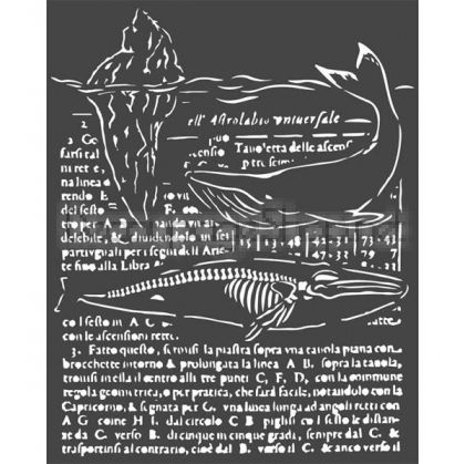 STAMPERIA MEDIA STENCIL – ШАБЛОН 20 Х 25 СМ – KSTD056