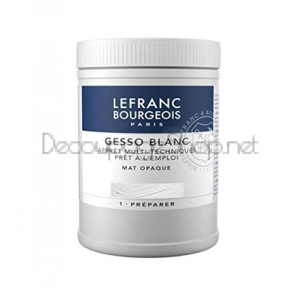 LEFRANC & BOURGEOIS GESSO BLANC MAT OPAQUE 500мл. - 300658