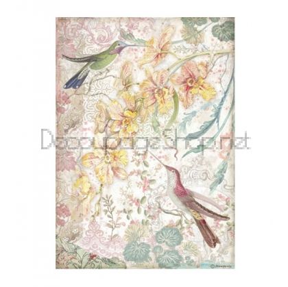 STAMPERIA ДЕКУПАЖНА ОРИЗОВА ХАРТИЯ А4 - DFSA4510