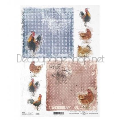 ITD COLLECTION ДЕКУПАЖНА ОРИЗОВА ХАРТИЯ А4 - R1351