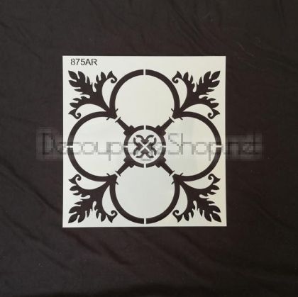 УНИВЕРСАЛЕН ШАБЛОН ЗА МНОГОКРАТНА УПОТРЕБА - 21 х 21см - 875AR