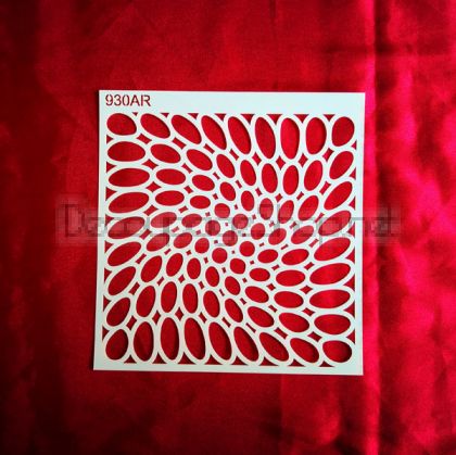 УНИВЕРСАЛЕН ШАБЛОН ЗА МНОГОКРАТНА УПОТРЕБА 930AR - 15 х 15см