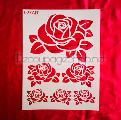 УНИВЕРСАЛЕН ШАБЛОН ЗА МНОГОКРАТНА УПОТРЕБА 927AR - 25 х 33см