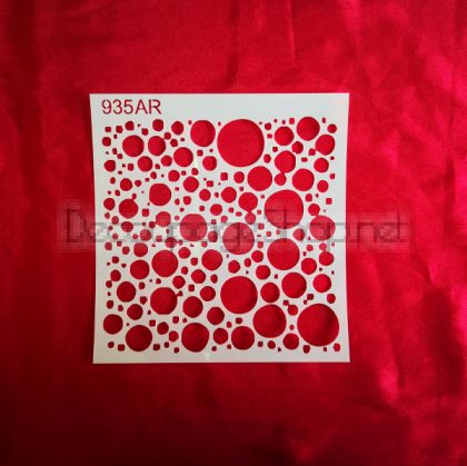 УНИВЕРСАЛЕН ШАБЛОН ЗА МНОГОКРАТНА УПОТРЕБА 935AR - 15 х 15см