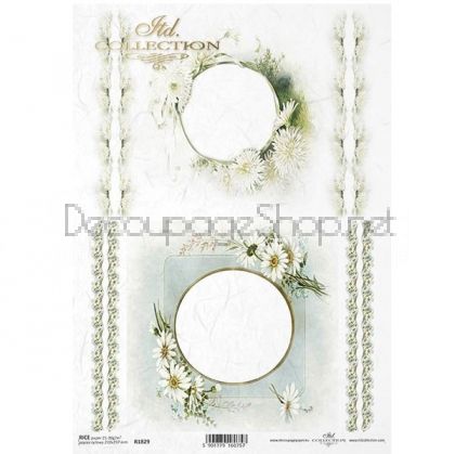 ITD COLLECTION ДЕКУПАЖНА ОРИЗОВА ХАРТИЯ А4 - R1829