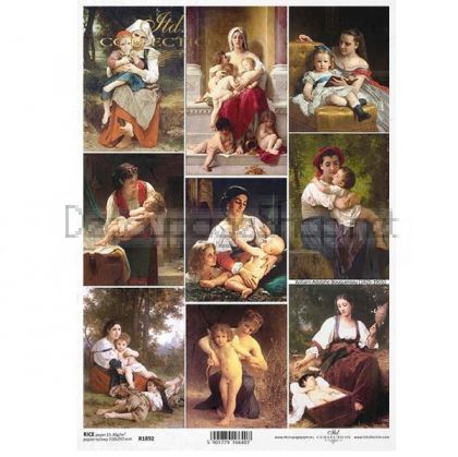 ITD COLLECTION ДЕКУПАЖНА ОРИЗОВА ХАРТИЯ А4 - R1892