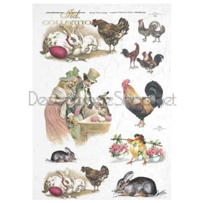 ITD COLLECTION ДЕКУПАЖНА ОРИЗОВА ХАРТИЯ А4 – R0306