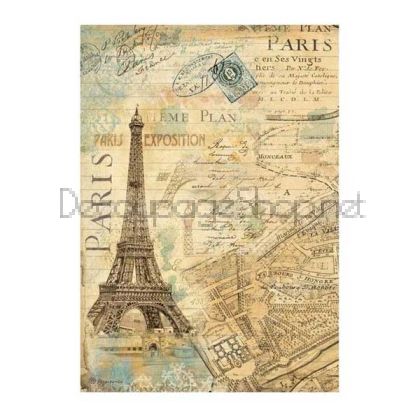 STAMPERIA ДЕКУПАЖНА ОРИЗОВА ХАРТИЯ А4 - DFSA4775