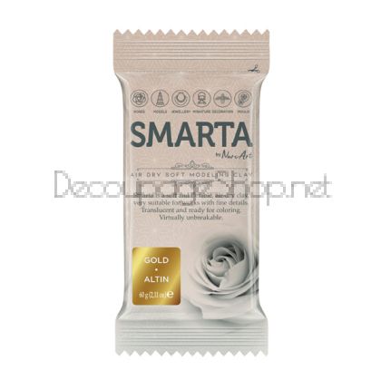 SMARTA САМОСЪХНЕЩА ПОЛИМЕРНА ГЛИНА 60 ГР – GOLD 27