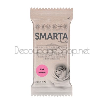 SMARTA САМОСЪХНЕЩА ПОЛИМЕРНА ГЛИНА 100 ГР – PINK 23