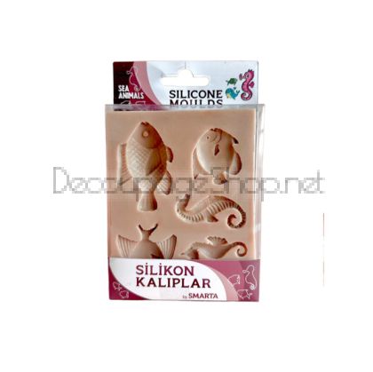 SMARTA СИЛИКОНОВИ МОЛДОВЕ – SEA ANIMALS SK1013031