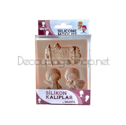 SMARTA СИЛИКОНОВИ МОЛДОВЕ – KIDS SET SK1013050