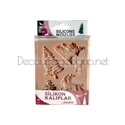 SMARTA СИЛИКОНОВИ МОЛДОВЕ – CHRISTMAS SET SK1013065