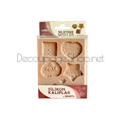 SMARTA СИЛИКОНОВИ МОЛДОВЕ – COOKIES SK1013018
