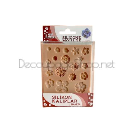 SMARTA СИЛИКОНОВИ МОЛДОВЕ – MINI FLOWERS SK1013010