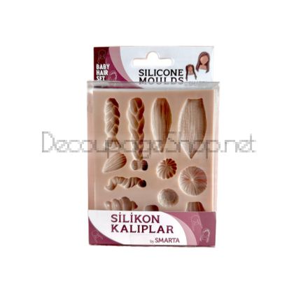 SMARTA СИЛИКОНОВИ МОЛДОВЕ – BABY HAIR SET SK1013024