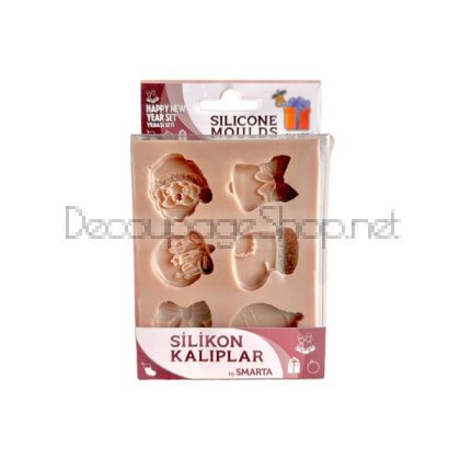 SMARTA СИЛИКОНОВИ МОЛДОВЕ – HAPPY NEW YEAR SET SK1013056