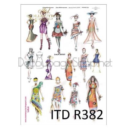 ITD COLLECTION ДЕКУПАЖНА ОРИЗОВА ХАРТИЯ А4 - R0382