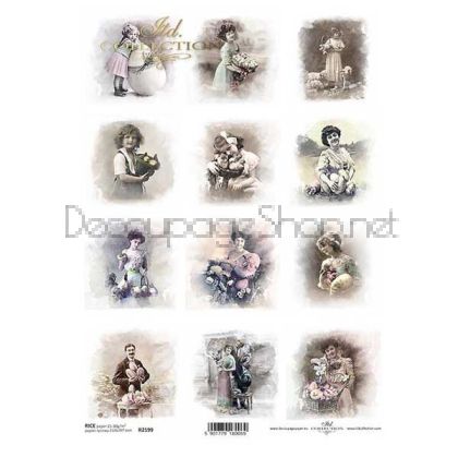 ITD COLLECTION ДЕКУПАЖНА ОРИЗОВА ХАРТИЯ А4 - R2199