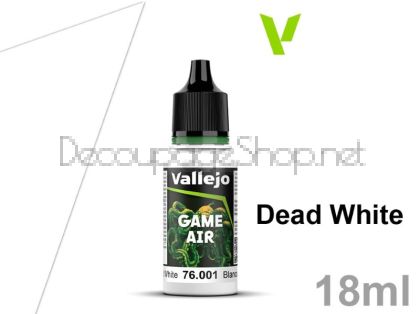 Game Air - боя за аерографи 18 мл., Dead White - Acrylicos Vallejo