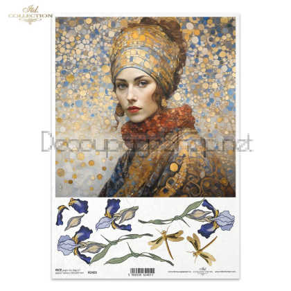 ITD COLLECTION ДЕКУПАЖНА ОРИЗОВА ХАРТИЯ А4 - R2402