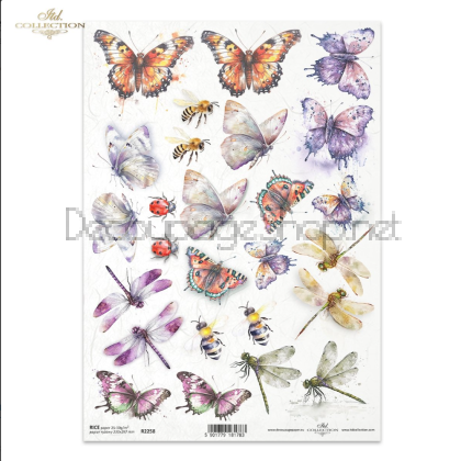 ITD COLLECTION ДЕКУПАЖНА ОРИЗОВА ХАРТИЯ А4 - R2258