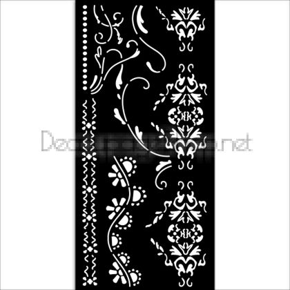 STAMPERIA OLD LACE - ШАБЛОН 12 Х 25 СМ - KSTDL104