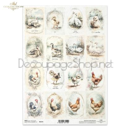 ITD COLLECTION ДЕКУПАЖНА ОРИЗОВА ХАРТИЯ А4 - R2574