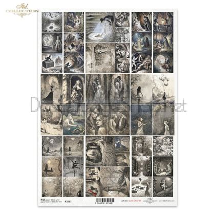 ITD COLLECTION ДЕКУПАЖНА ОРИЗОВА ХАРТИЯ А4 - R2552